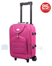 walizka Mała kabinowa walizka  801 S - Różowy - bagazownia.pl