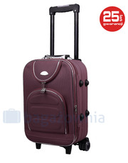 walizka Mała kabinowa walizka  801 S - Brązowy - bagazownia.pl