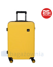 walizka Średnia walizka  Abroad Żółta - bagazownia.pl