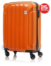 walizka Mała kabinowa walizka + TOURIST 55 CM (S) Pomarańczowa - bagazownia.pl