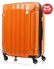 walizka Średnia walizka + TOURIST 65CM (M) Pomarańczowa - bagazownia.pl