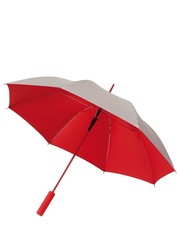 parasol Automatyczny parasol, JIVE, czerwony/srebrny - bagazownia.pl