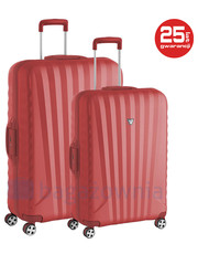walizka Zestaw walizek  UNO SL 5140-0909 Czerwone - bagazownia.pl