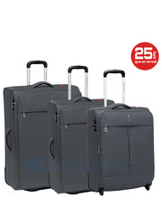 walizka Zestaw walizek  IRONIC 5100-22 Szare - bagazownia.pl