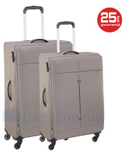 walizka Zestaw walizek  IRONIC 5131-65 Beżowe - bagazownia.pl