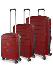 walizka Zestaw walizek  Starlight 2.0 3400-89 Bordowe - bagazownia.pl