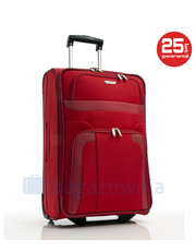 walizka Średnia walizka  ORLANDO 98488-10 Czerwona - bagazownia.pl