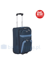 walizka Mała kabinowa walizka  ORLANDO 98487-20 Granatowa - bagazownia.pl