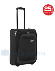 walizka Mała kabinowa walizka  87007-01 Czarna - bagazownia.pl