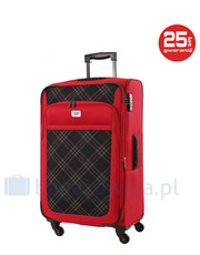 walizka Duża walizka  86449-10 Czerwona - bagazownia.pl