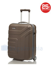 walizka Mała kabinowa walizka  VECTOR 72007-60 Brązowa - bagazownia.pl
