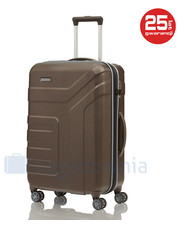 walizka Średnia walizka  VECTOR 72048-60 Brązowa - bagazownia.pl