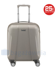 walizka Mała kabinowa walizka  ELBE TWO 71747-40 Beżowa - bagazownia.pl