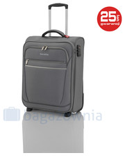 walizka Mała kabinowa walizka  CABIN 90237 Szara - bagazownia.pl