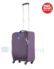 walizka Mała kabinowa walizka  0101 S Fioletowa - bagazownia.pl