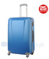 Walizka SŁOŃ Torbalski Duża walizka GENEVIAN 0401L Niebieska