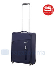 walizka Mała kabinowa walizka  SAMSONITE AT LITEWING 89456 Granatowa - bagazownia.pl