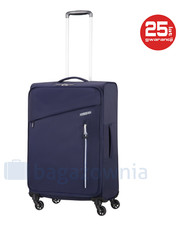 walizka Średnia walizka SAMSONITE AT LITEWING 89459 Granatowa - bagazownia.pl