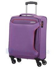 walizka Mała kabinowa walizka  SAMSONITE AT HOLIDAY HEAT 106794 Fioletowa - bagazownia.pl