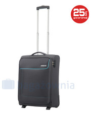 walizka Mała kabinowa walizka  SAMSONITE AT FUNSHINE 75506 Szara - bagazownia.pl