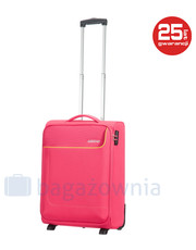 walizka Mała kabinowa walizka  SAMSONITE AT FUNSHINE 75506 Różowa - bagazownia.pl