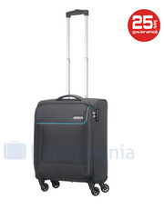 walizka Mała kabinowa walizka  SAMSONITE AT FUNSHINE 75507 Szara - bagazownia.pl