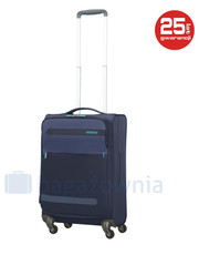 walizka Mała kabinowa walizka  SAMSONITE AT HEROLITE 80372 Granatowa - bagazownia.pl