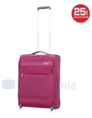 walizka Mała kabinowa walizka  SAMSONITE AT HEROLITE 80432 Różowa - bagazownia.pl