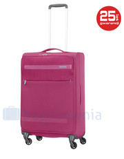 walizka Średnia walizka SAMSONITE AT HEROLITE 80435 Różowa - bagazownia.pl