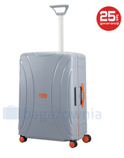 walizka Średnia walizka SAMSONITE AT LOCKNROLL 66983 Szara - bagazownia.pl