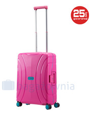 walizka Mała kabinowa walizka  SAMSONITE AT LOCKNROLL 68601 Różowa - bagazownia.pl