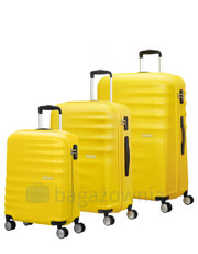walizka Zestaw walizek SAMSONITE AT WAVEBREAKER 74137 Żółte - bagazownia.pl