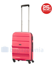 walizka Mała walizka kabinowa SAMSONITE AT BON AIR 59422 Różowo czarna - bagazownia.pl