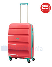 walizka Średnia walizka SAMSONITE AT BON AIR 59423 Różowo turkusowa - bagazownia.pl