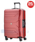 Walizka Titan Duża walizka  PRIOR 700504-11 Czerwona