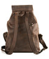 Plecak VOOC Plecak ze skóry naturalnej  RDW6 Brązowy