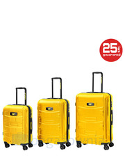 walizka Zestaw walizek  TANK żółty - bagazownia.pl