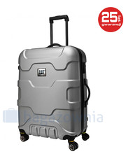 walizka Duża walizka  Roll Cage 82995 Srebrna - bagazownia.pl