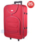 Walizka Pellucci Duża walizka  801 L - Czerwona