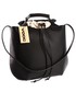 Shopper bag VOOC Modna torba, worek  Vintage P6 czarny