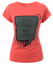 bluzka Koszulka Damska T-Shirt Nadruk - Brendi.pl