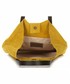 Shopper bag Vittoria Gotti Torebki Skórzane  Uniwersalny ShopperBag żółty
