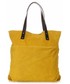 Shopper bag Vittoria Gotti Torebki Skórzane  Uniwersalny ShopperBag żółty