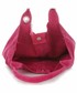 Shopper bag Vittoria Gotti Włoskie Torebki Skórzane typu ShopperBag wykonane z Wysokiej Jakości Zamszu Naturalnego Fuksja