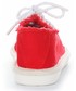 Tenisówki damskie Ideal Shoes Modne Tenisówki Damskie Czerwone