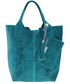 Torebka skórzana Genuine Leather Shopperbag torebka Skórzana wzory 3D Tuekusowa