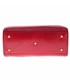 Kuferek Genuine Leather Włoski Kuferek skórzany Czerwony
