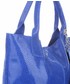 Shopper bag Genuine Leather Torebki skórzane Shopper bagi Lakierowane Chabrowa