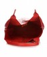 Shopper bag Genuine Leather Włoskie Torebki Skórzane typu ShopperBag Aligator Czerwona