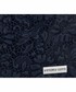 Torebka skórzana Virus Włoska Torebka Skórzana firmy Vittoria Gotti z tłoczonym wzorem Kwiatów Granatowa